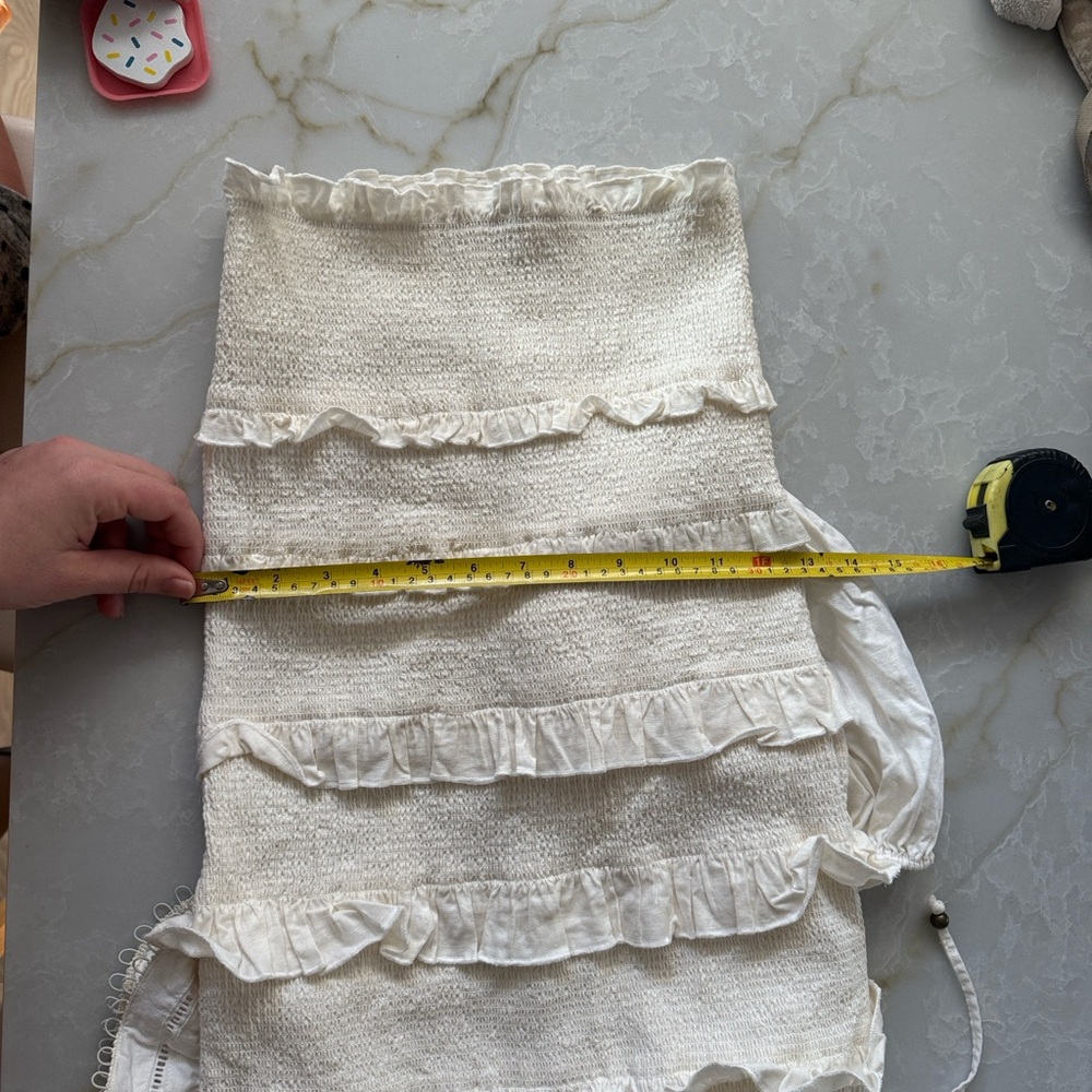 V. Chapman Leilani Top & Linnea Skirt Set size 4 small anthropology BHLDN - Picture 10 of 10